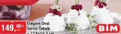 PAŞABAHÇE ELEGANT OVAL SERVİS TABAĞI